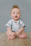 Gray Tie Dye Slouchy Set: 5T