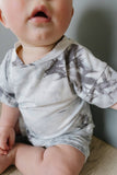 Gray Tie Dye Slouchy Set: 5T