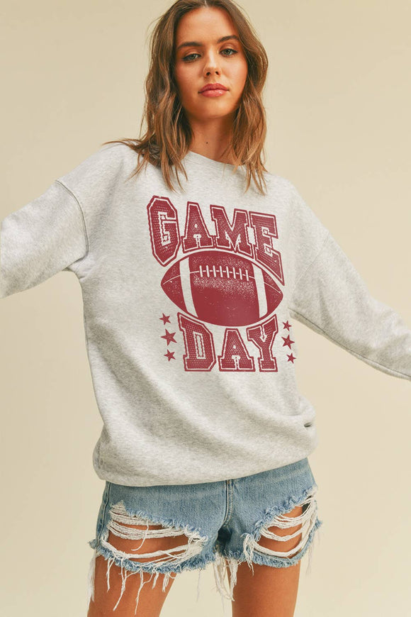 Game Day Football Graphic Sweatshirt