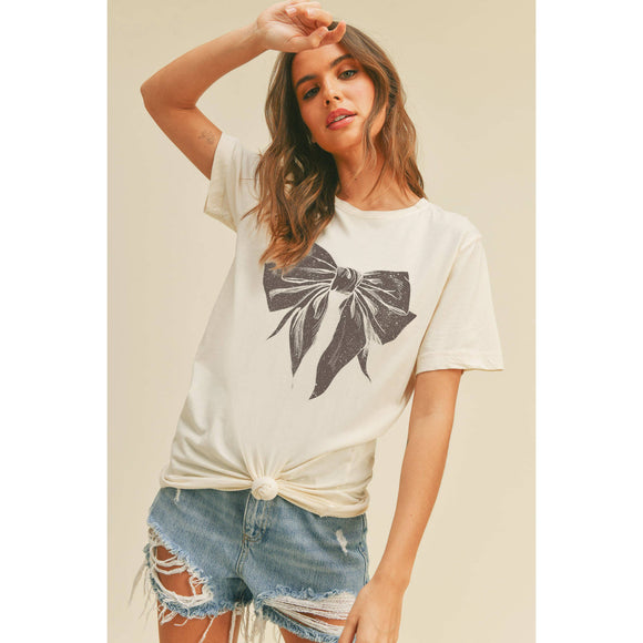 Bow Graphic Tee