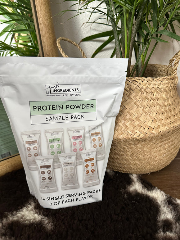 Protein powder sample pack