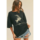 Yee Haw Cowboy Graphic Tee