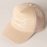 Howdy Darlin' Embroidered Mesh Back Trucker Cap