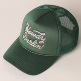 Howdy Darlin' Embroidered Mesh Back Trucker Cap