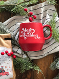 Merry Everything Mug | Seasonal Mug | Christmas Mug | Holiday Mug | Winter Mug