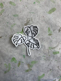 Monstera Sticker | Plant Decal | Small Sticker