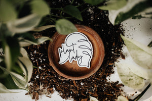 Plant Lady Sticker | Plant Decal | Small Sticker