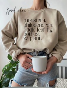Plant List Sweatshirt